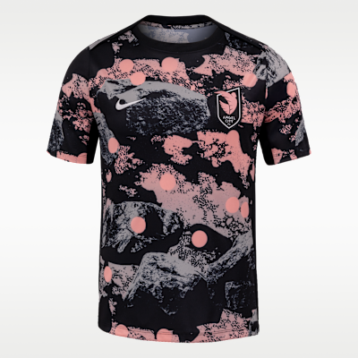 FLUSS needle punch football shirts 花柄 Angel City FC Men's Nike NWSL Short-Sleeve Pre-Match Top. Nike.com